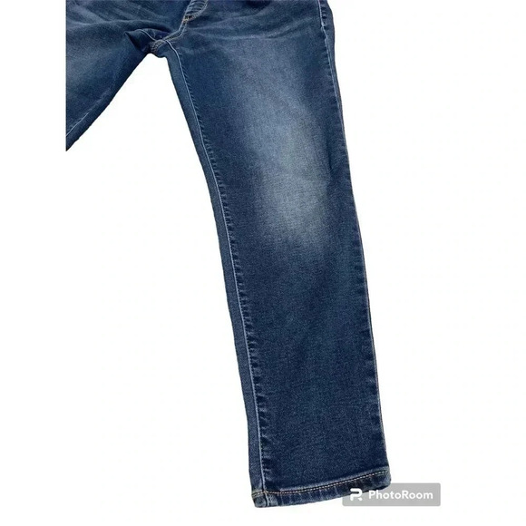 Maternity Women’s Denim Blue Pull-On Jeggings by A Glow Size 14. Super soft! - Picture 6 of 9